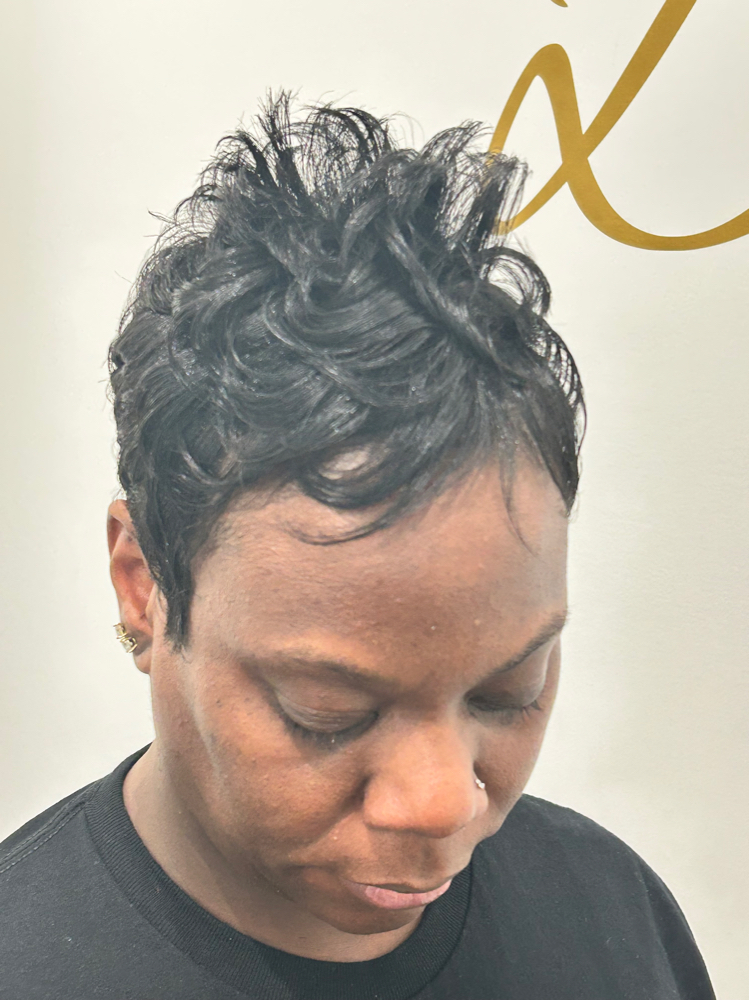 Styling For Relaxed Hair