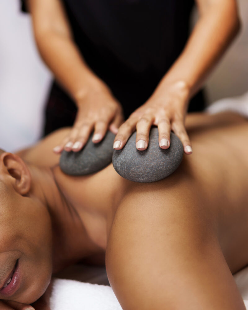 Back Treatment Hot Stones (60-min)