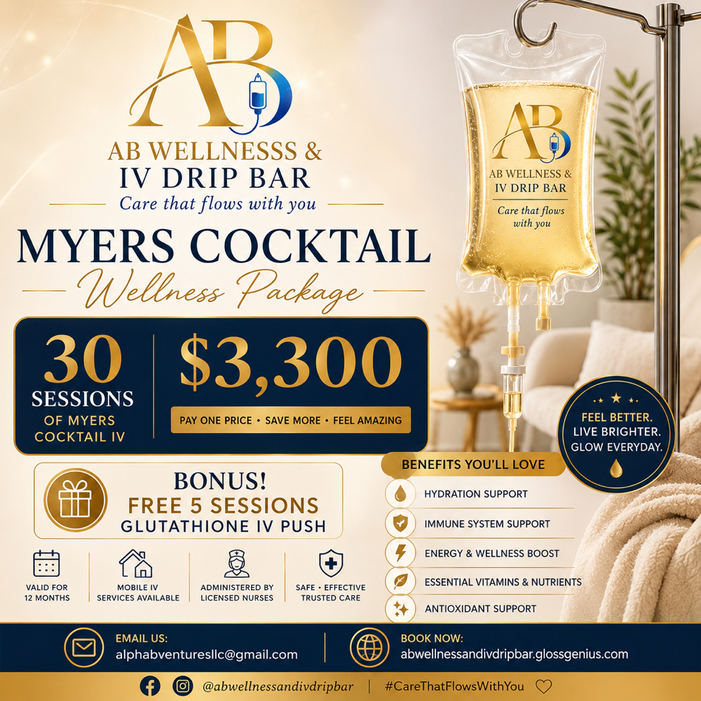 Myers Cocktail Package at AB Wellness & IV Drip BAR in Henderson, NV