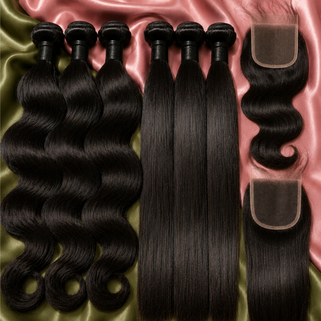 Hair Included 5x5 Closure + Bundles at HairByAfricana in The Bronx, NY