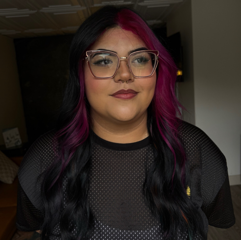 Vivid Money Piece / Color Block at Megan - Vibe Hair Studio in San Antonio, TX