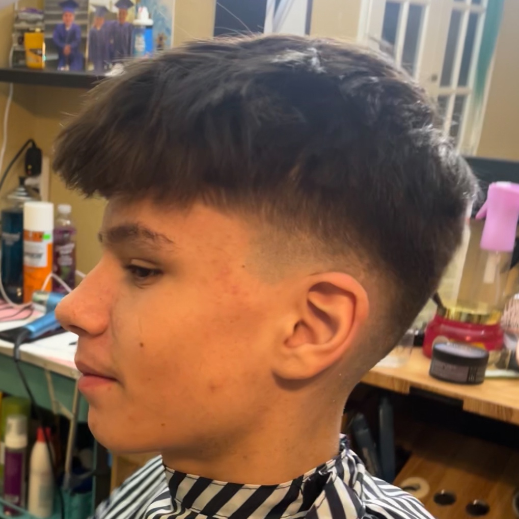 Skin Fade at Olivia Fades & Braids in Blue Ridge, TX