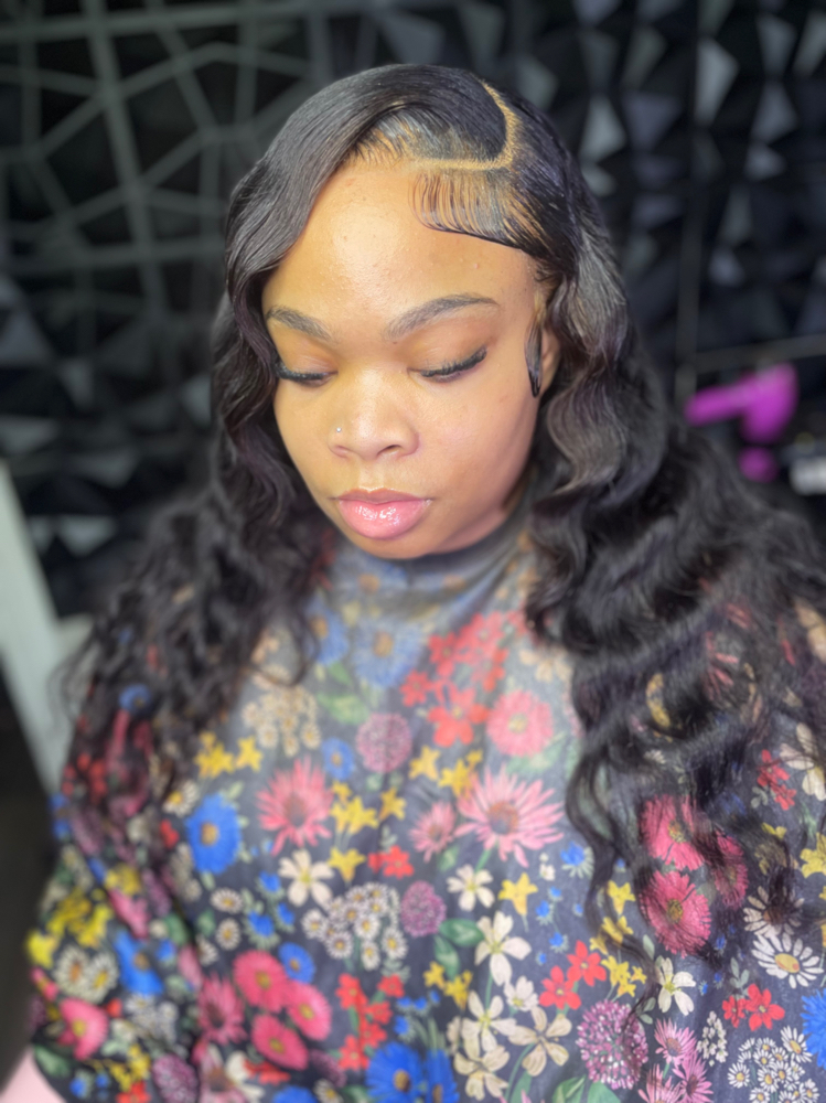 Frontal wig install