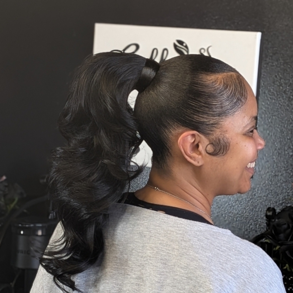 Barbie Ponytail at Encisions Pro Hair Designs LLC in Madison Heights, MI