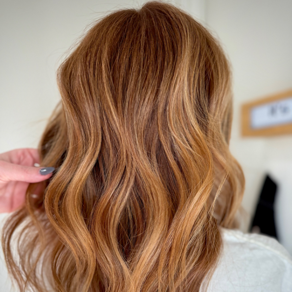 Wash, Haircut & Style at Justy Stewart in Yukon, OK