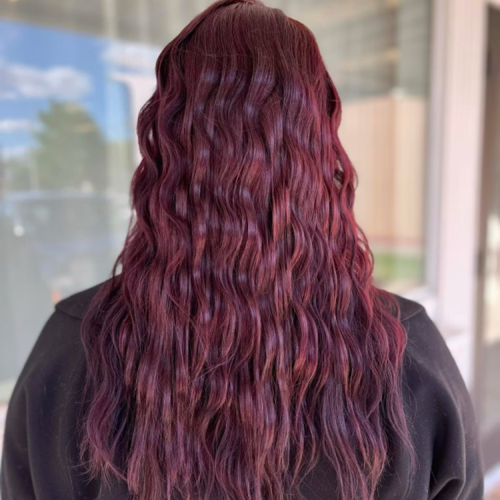 All Over Color and Haircut at Ivey Shears in Janesville, WI