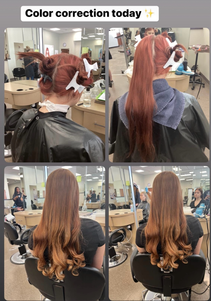 Hair Color Correction