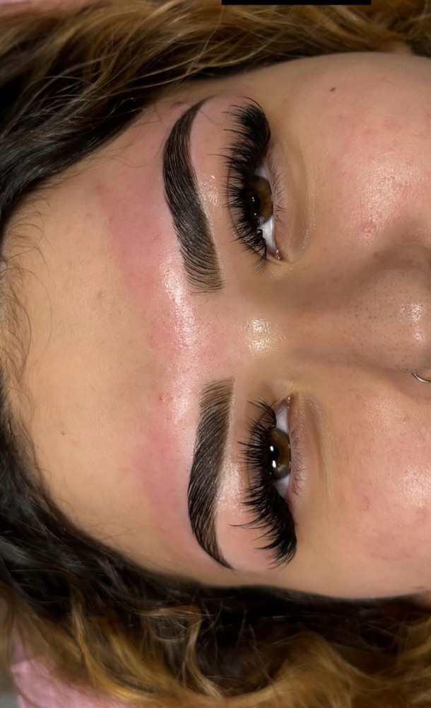 Vol. 2 wk fill + Brow Lami & Wax