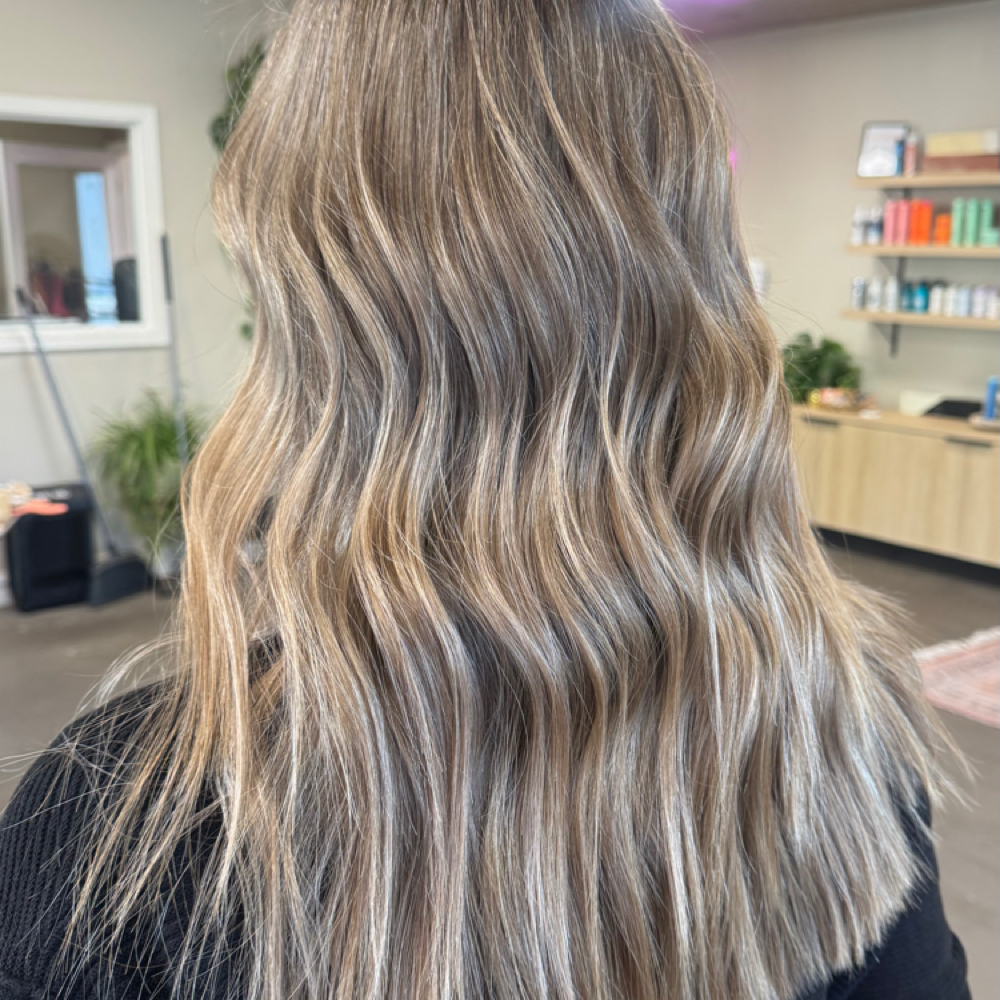 Half CUSTOM Blonde/Color at Culture Salon in Chico, CA