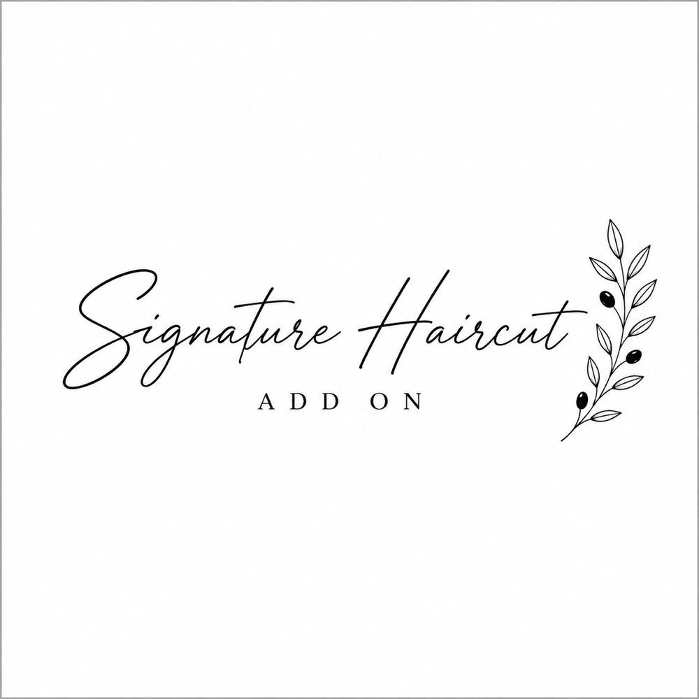 Signature Haircut Add On at Alive Hair Studio in Goodyear, AZ