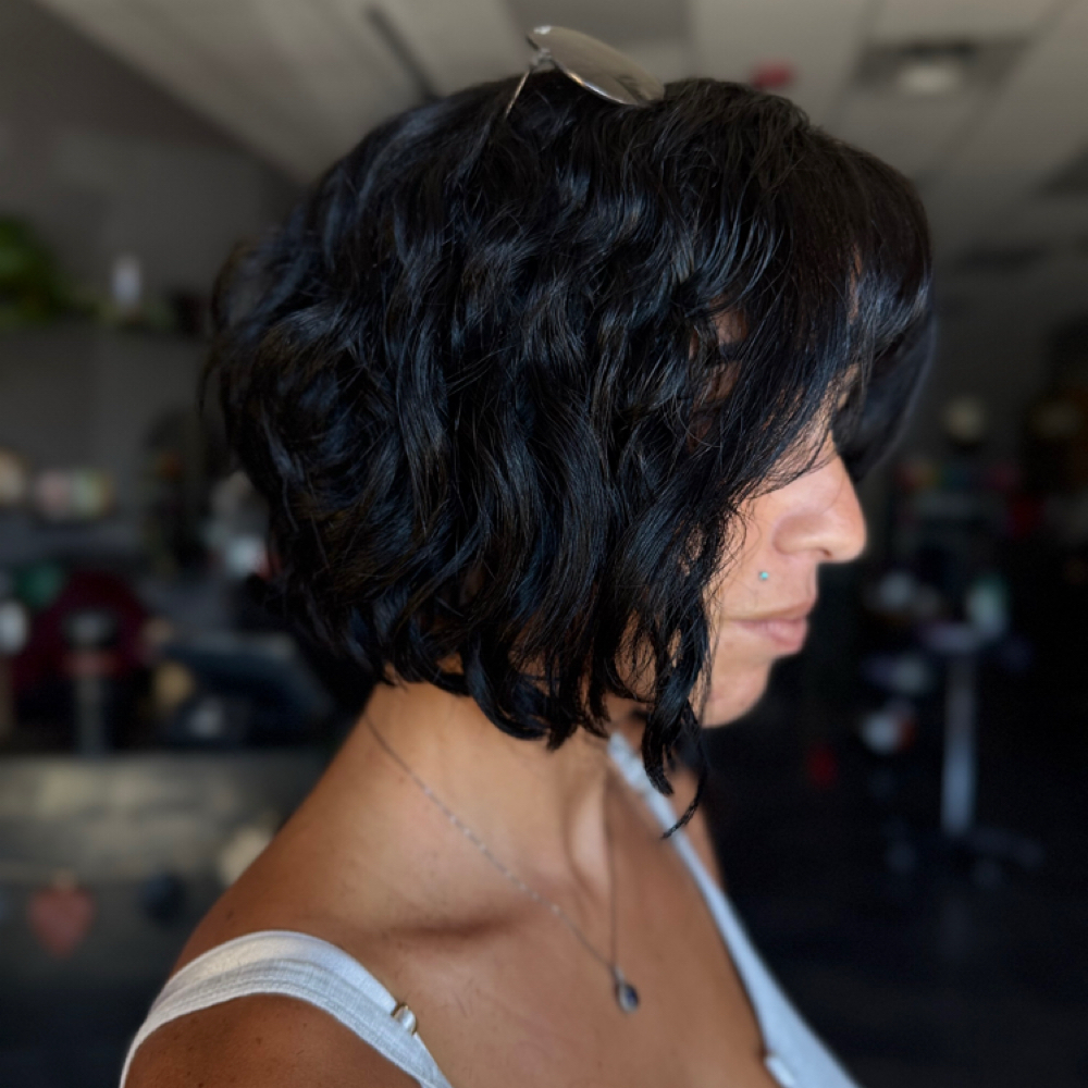 Curly Cut at Indy J Hair LLC in Port Charlotte, FL