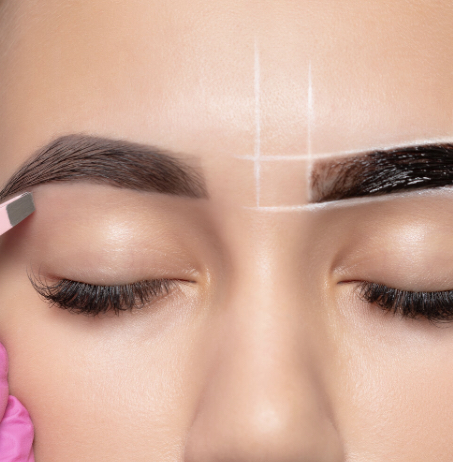 Brow tint service