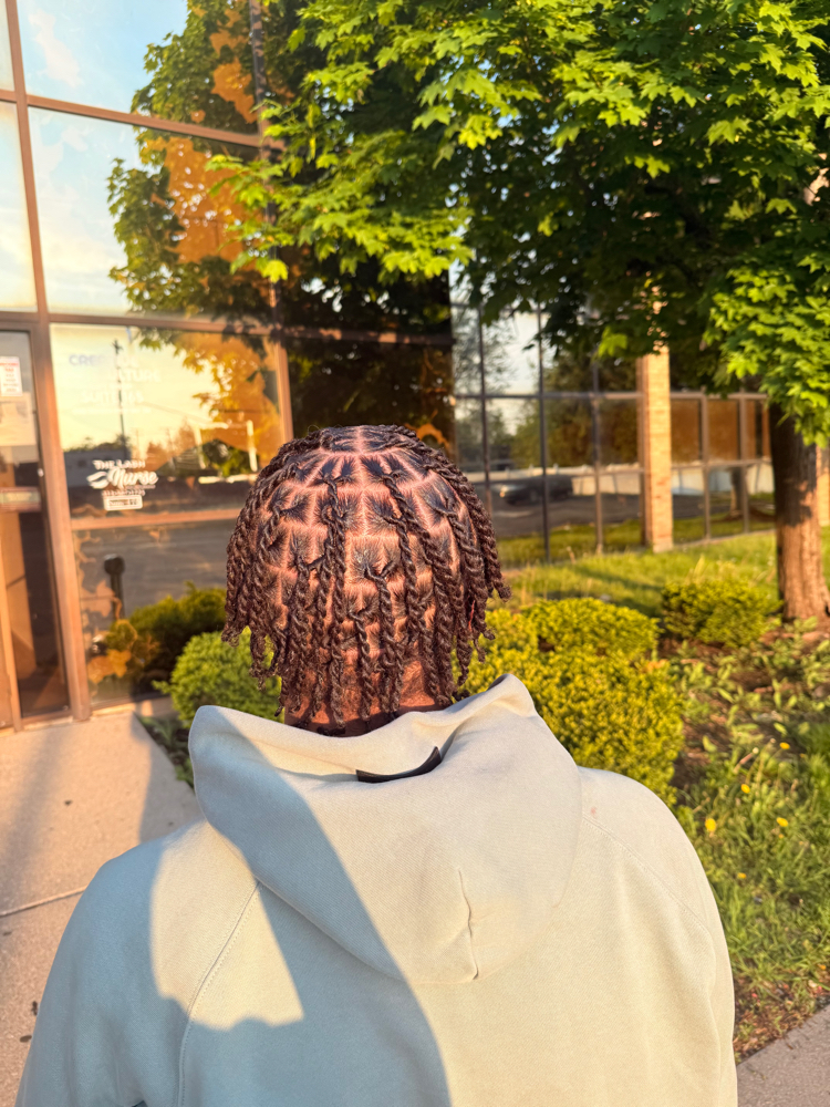 Men Two Strand Twist Small at Grippedbymir in Eastpointe, MI