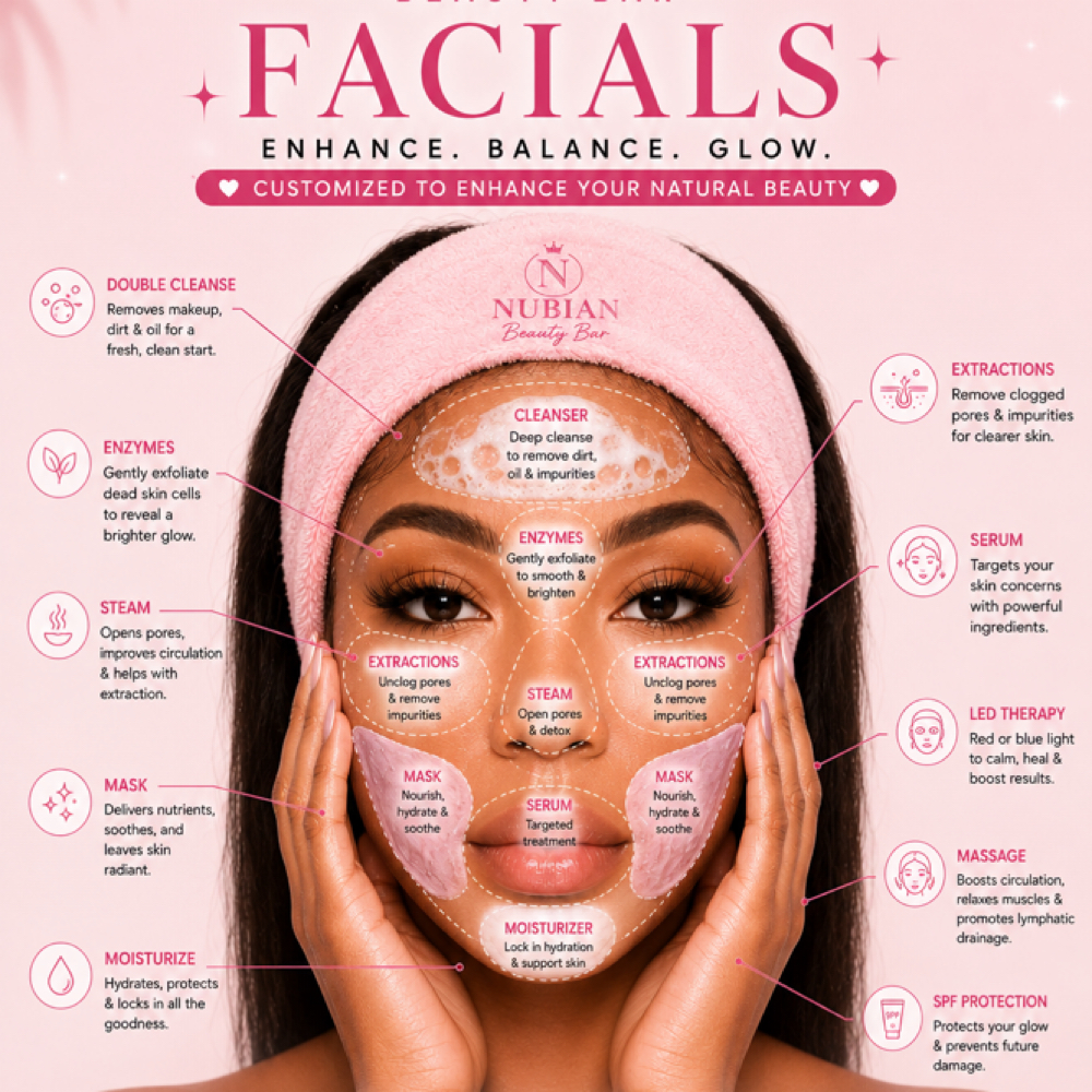 Barbie Glow Facial at Nubian Beauty Bar in APOPKA, FL