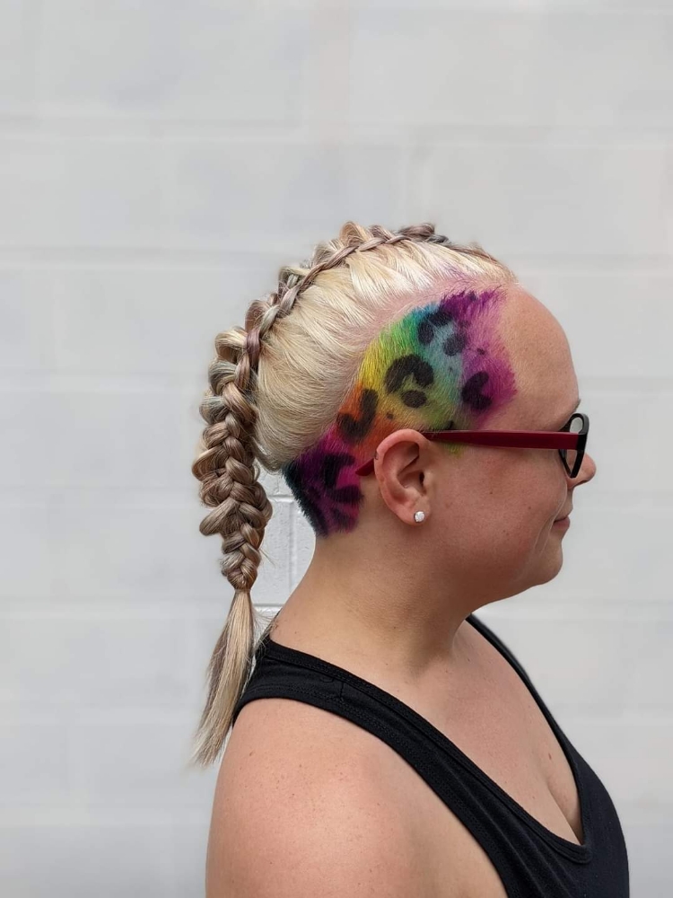 Custom Rainbow Haircolor at Hair By Jaymie in DAYTON, OH