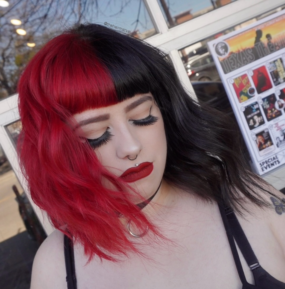 Root Touch-up and Blowdry