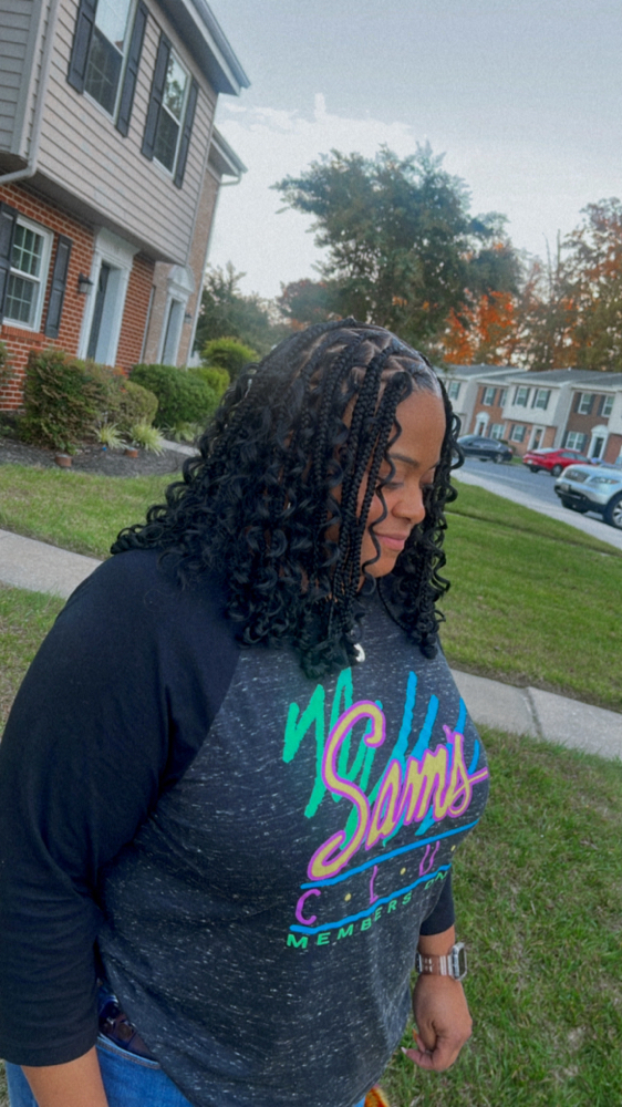 Bob Length Goddess Knotless