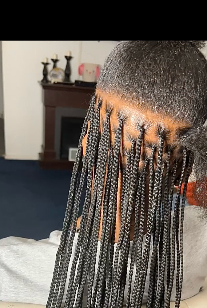Xs Knotless Braids (waist Length)