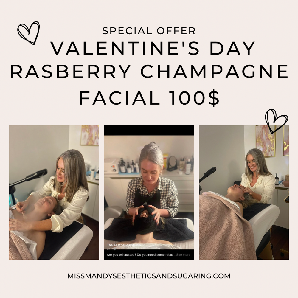 Rasberry Champagne Facial Special