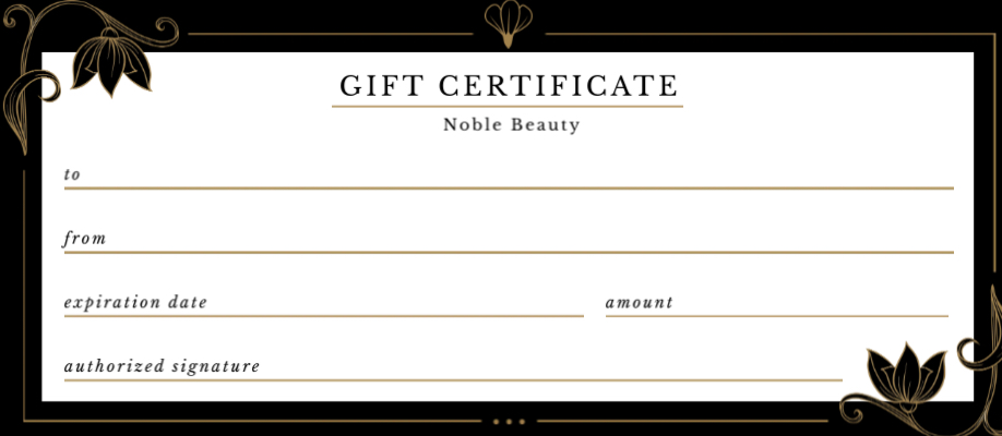 Gift Certificate