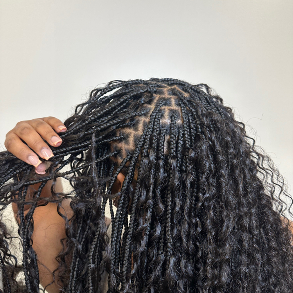 Small Boho Knotless at ASHMARBE in Farmington Hills, MI