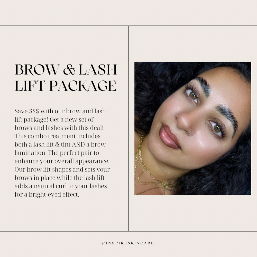 Brow & Lash Lift Package