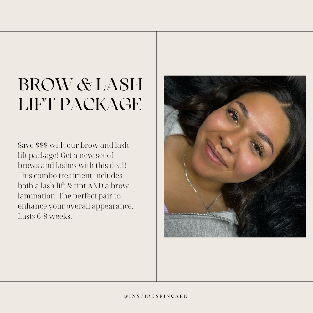 Brow & Lash Lift Package