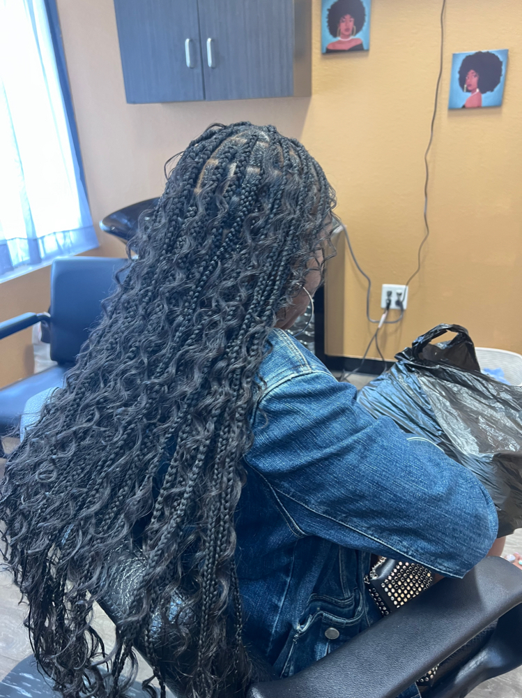 Medium Boho Knotless