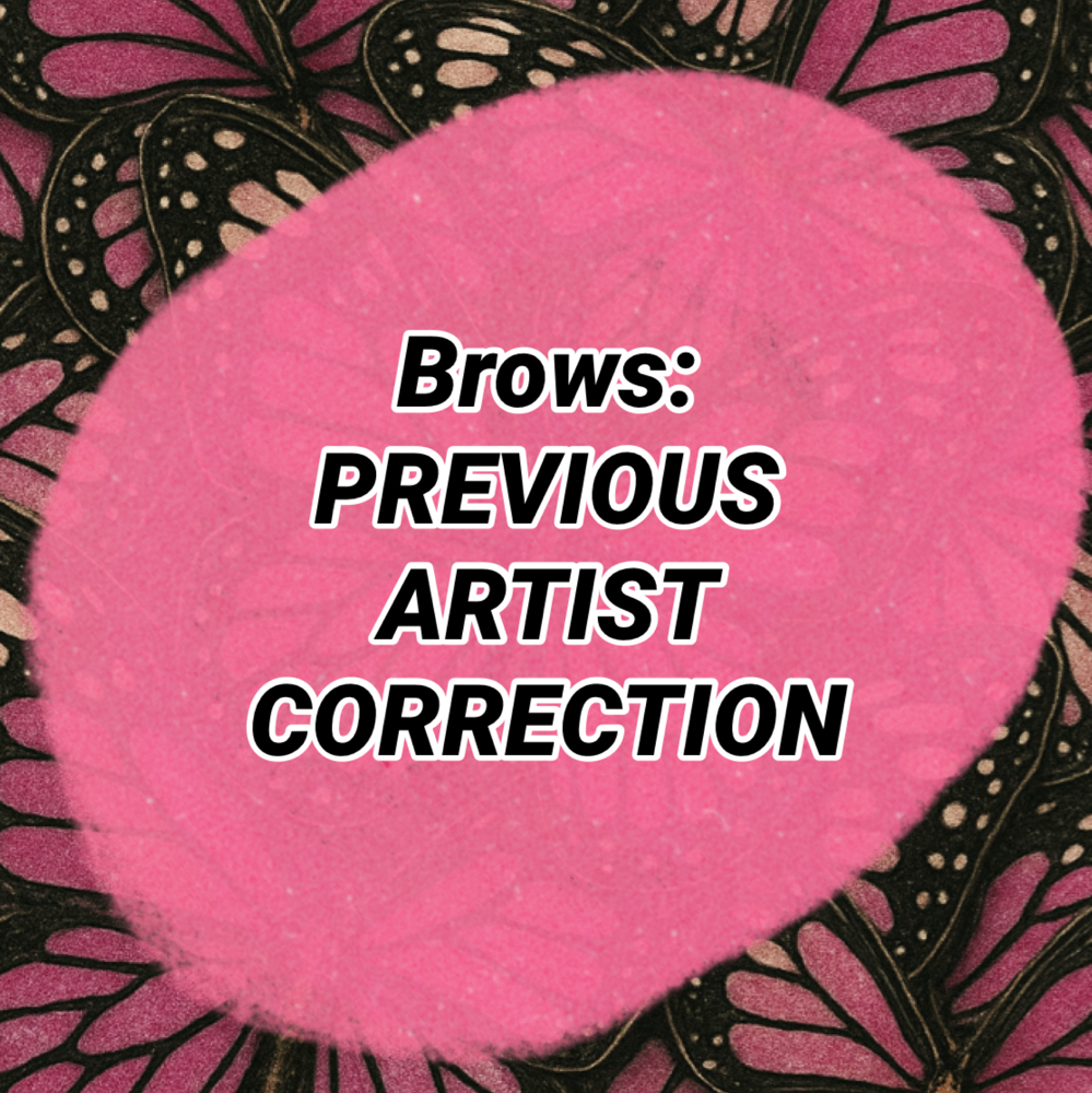 Brows: Previous Artist Correction