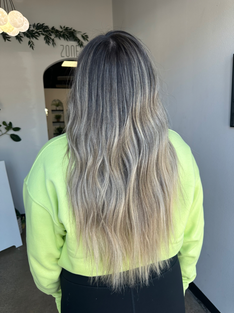 Dimensional Blonde Balayage