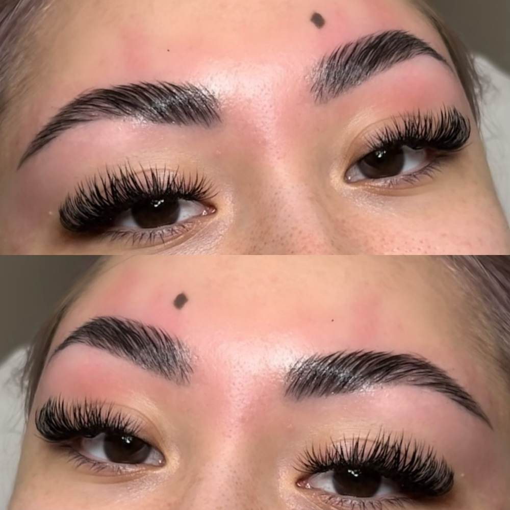 Brow wax + lamination