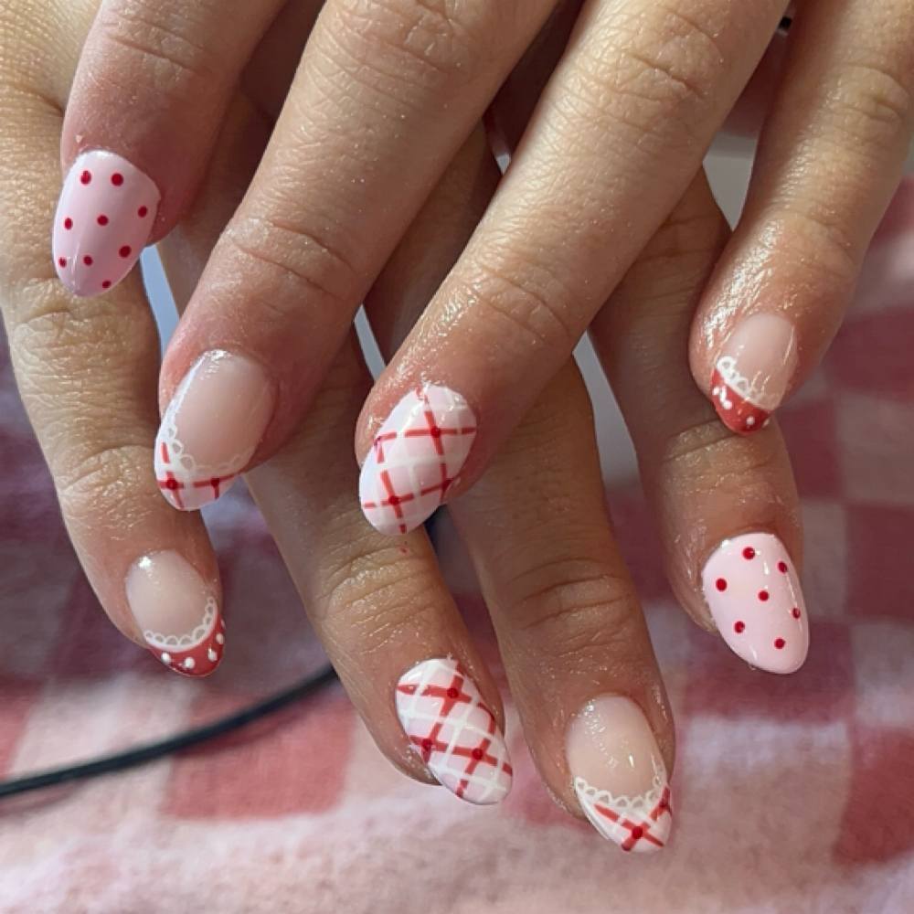 Soft Gel Extensions (gelX) at Claws by Harp in Washington, MO