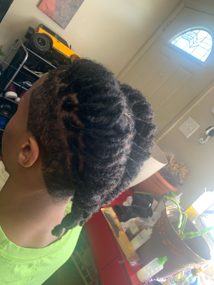 Loc Re-twist Half Head