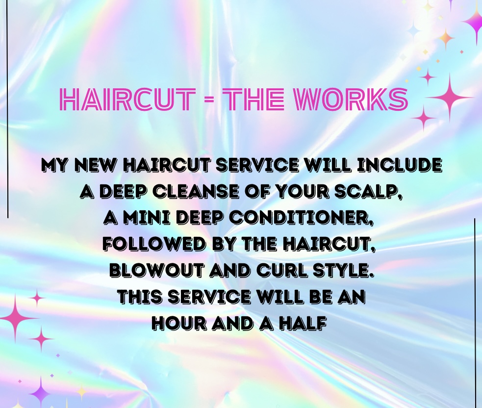 Haircut (long)+ Scalp Conditioning