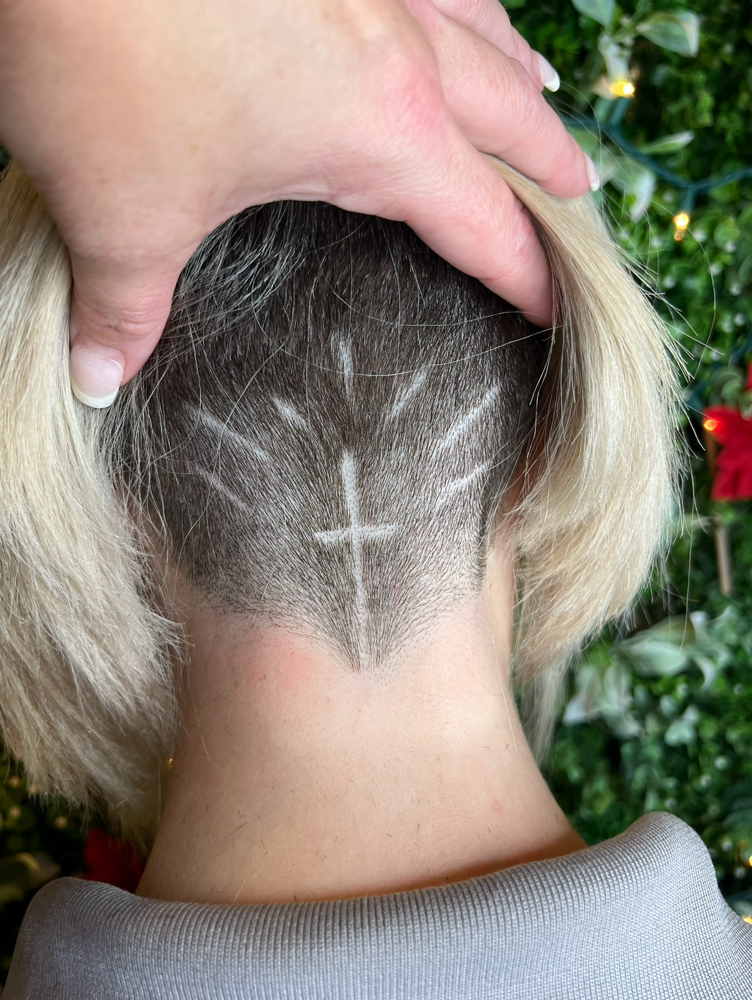 Undercut With Design