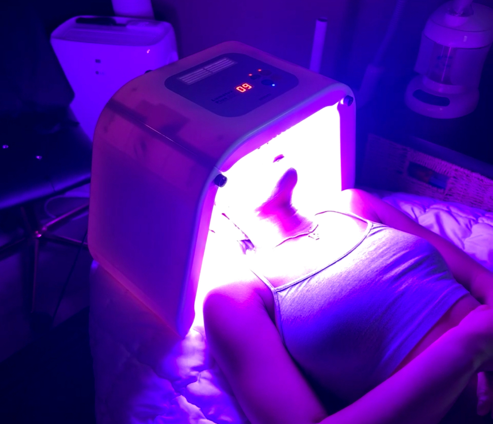 LED Light Facial Therapy