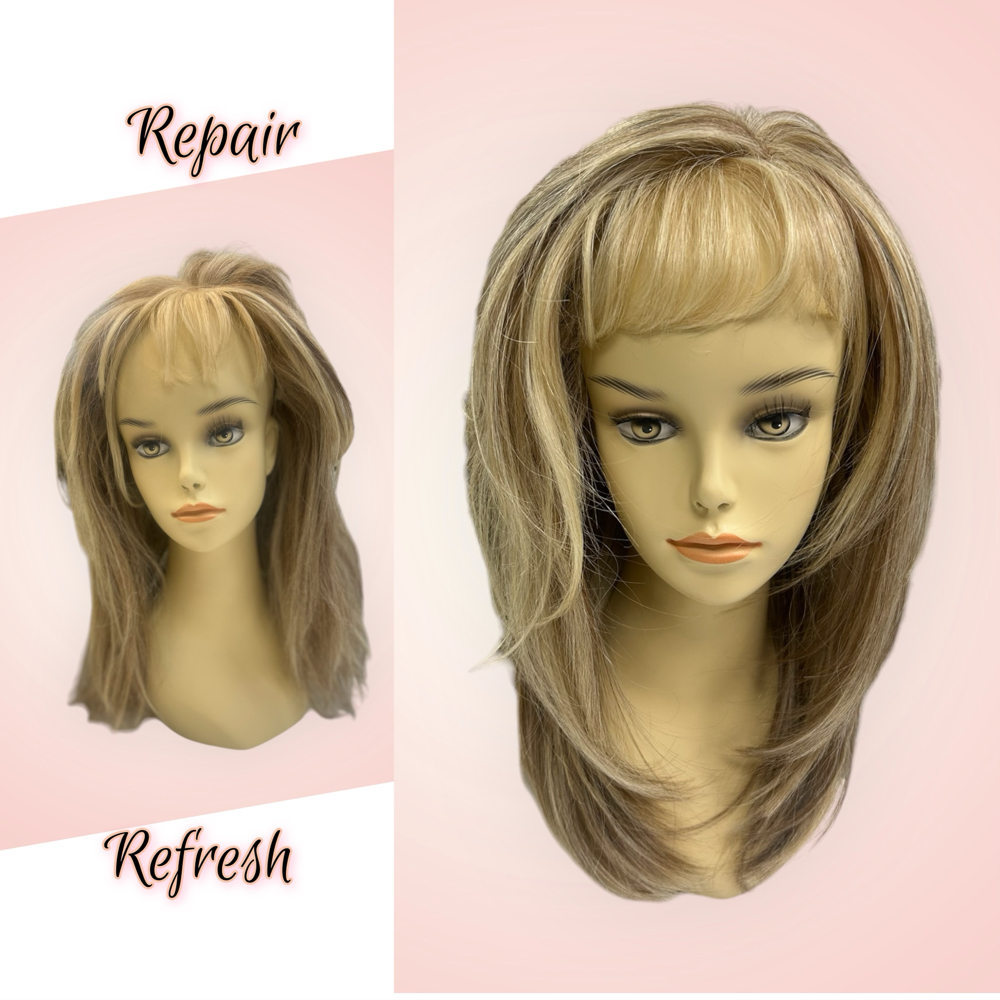 Wiggy Repair + Restyle