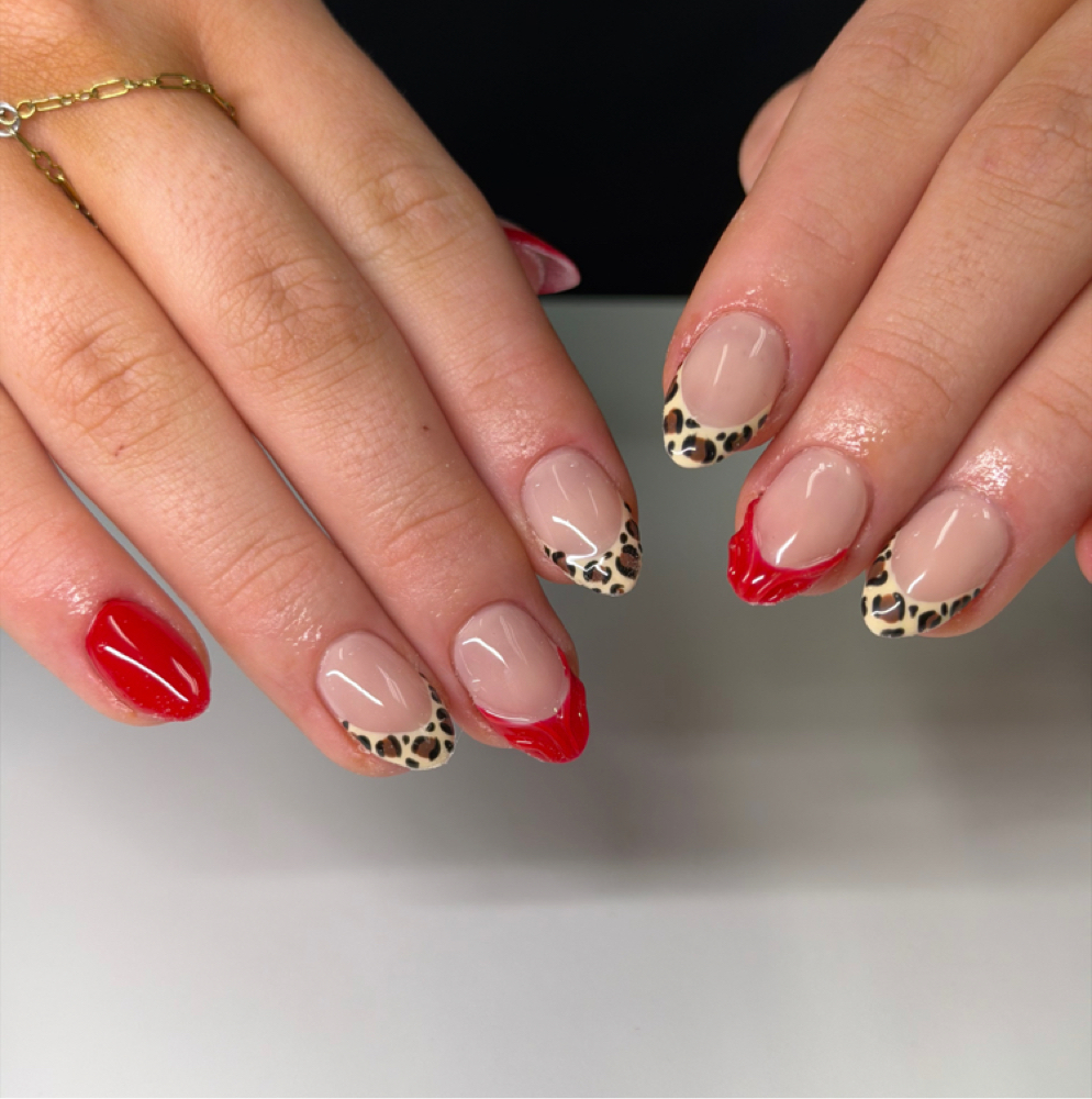 gel-x manicure at polished by ryleigh in jonesboro, AR
