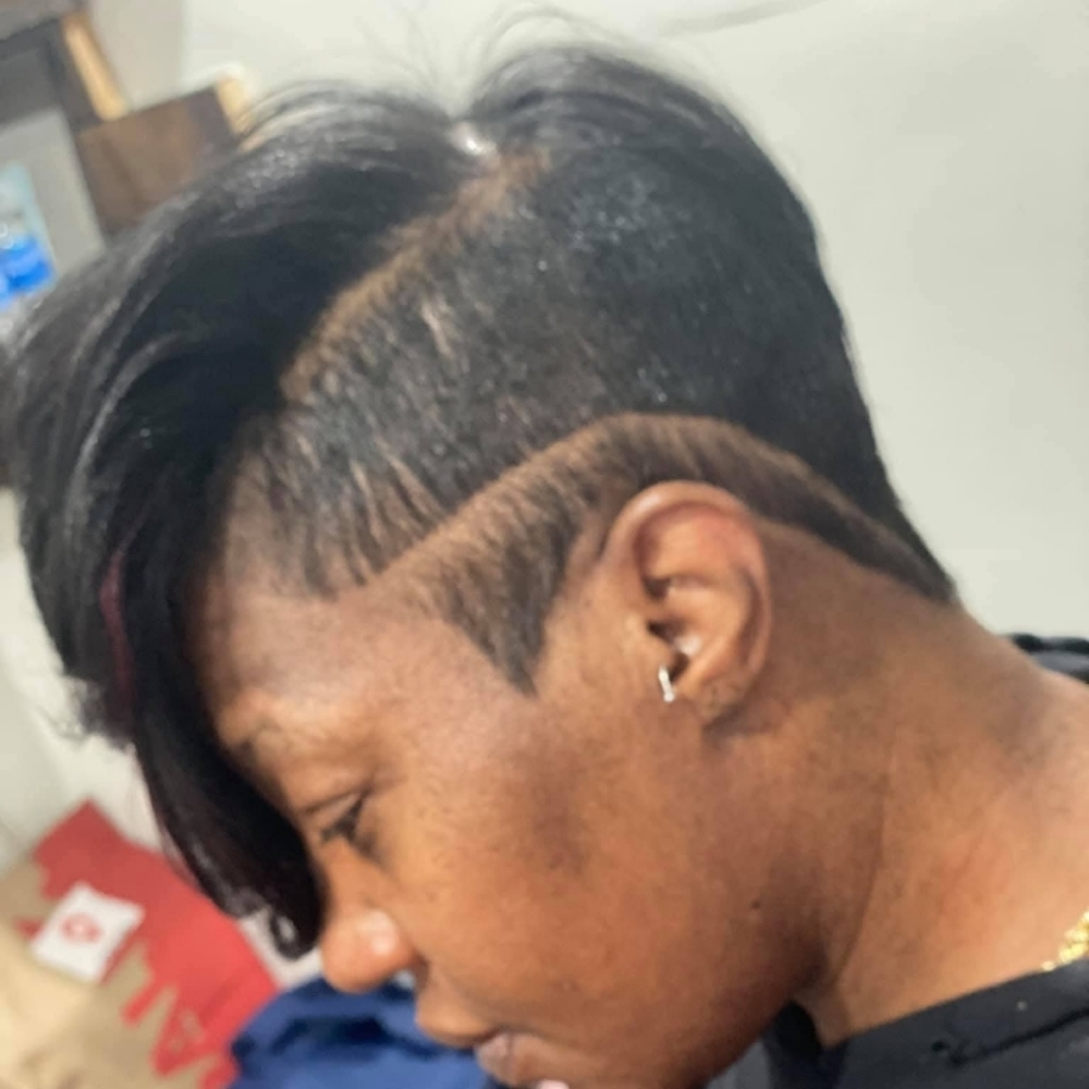 Womens Haircut & Style at Billion Hairs Salon in Kansas City, KS