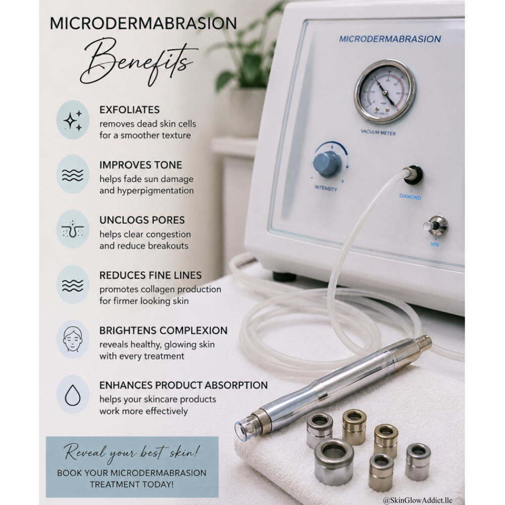 Microdermabrasion Add-on at SkinGlowAddictllc in Greendale, WI