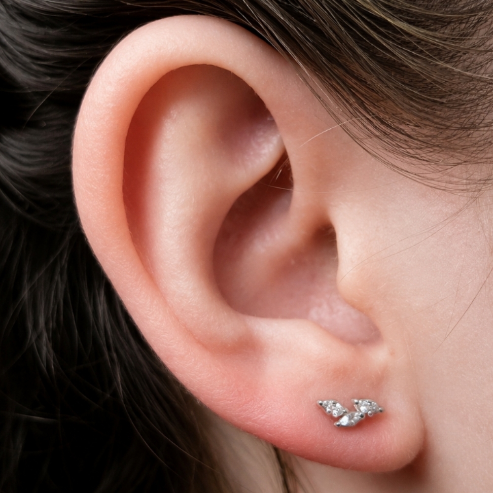 Lobe Piercing at Gilded Needle in BRENTWOOD, CA