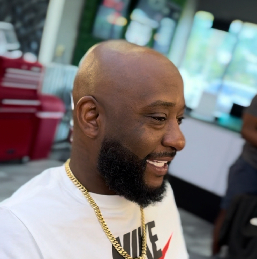Baldhead With Beard at CITY FADES BARBERSHOP in altamonte springs, FL