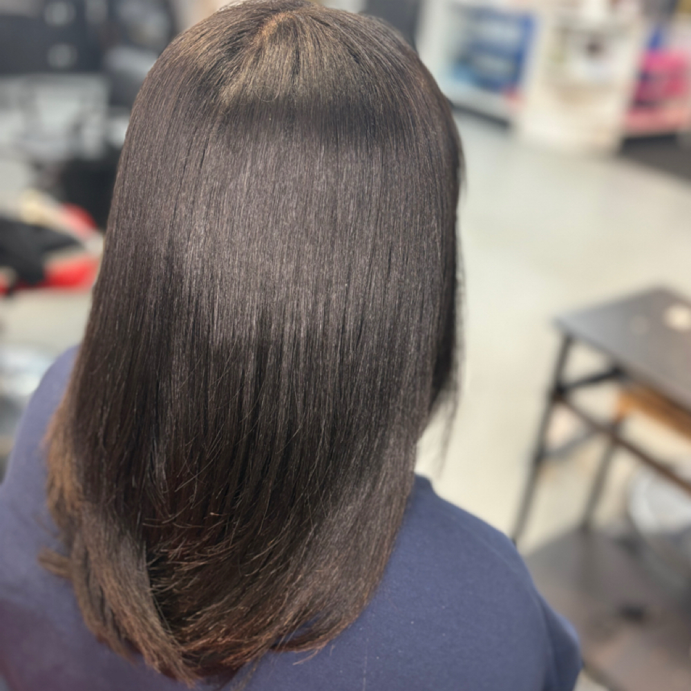 Signature Silk Press at Glammed By Lexx in Hickory, NC