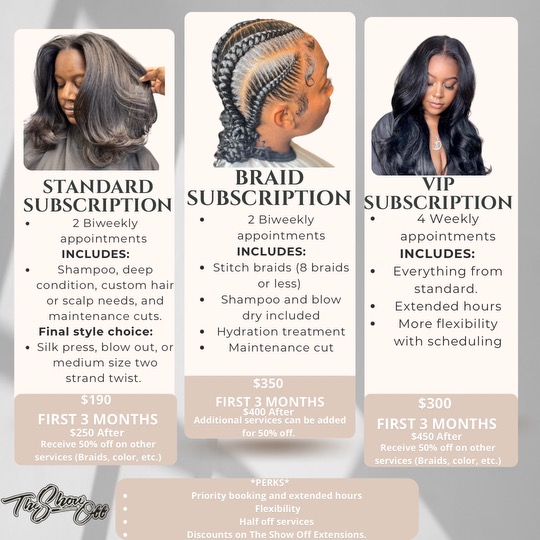 Monthly Subscriptions