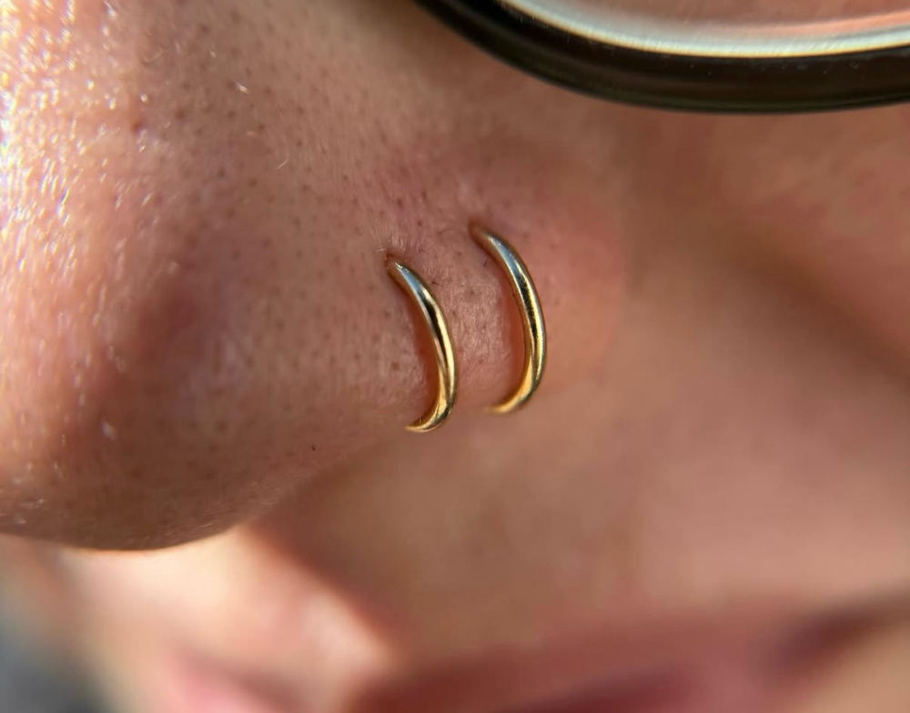 Double Nostril ( Both On Same Side)