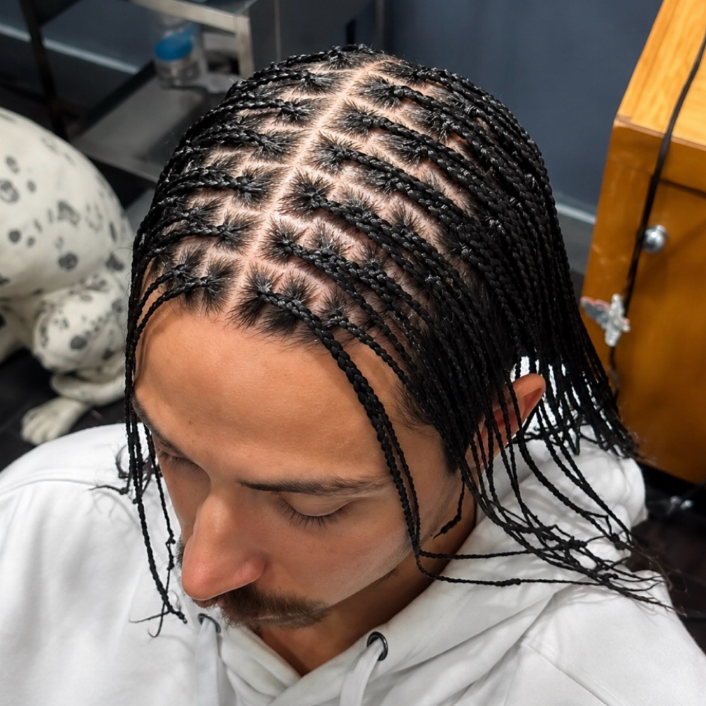 Natural Box Braids Small at Von Stylz in Wisconsin Dells, WI