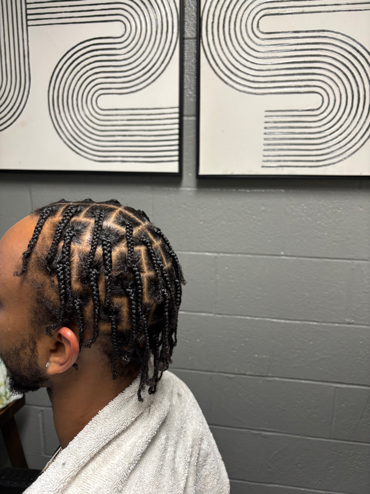 Mens Plaits at Dalocladi in Durham, NC