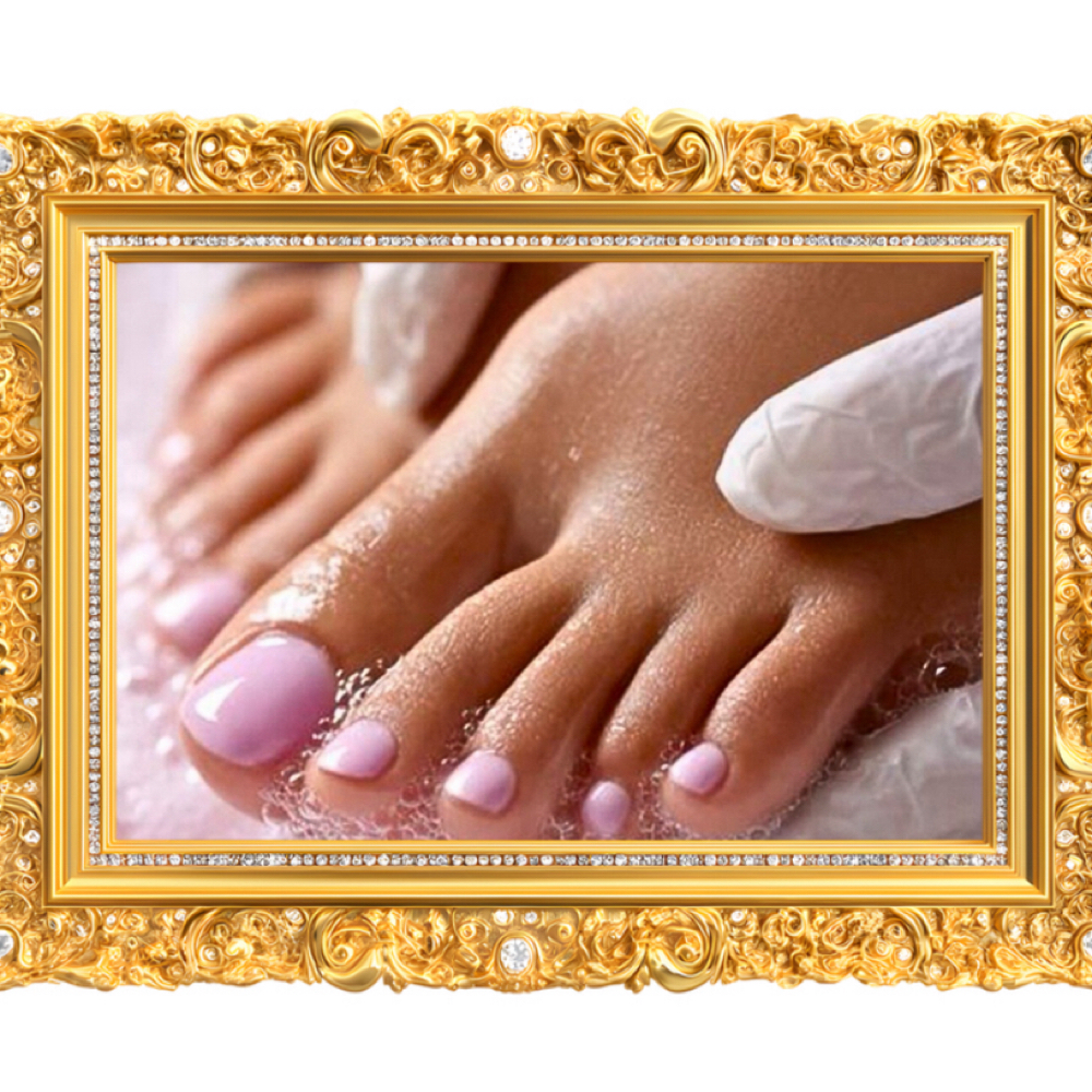 Classic Pedicure W/ Gel at The Pink Atelier in Raleigh, NC