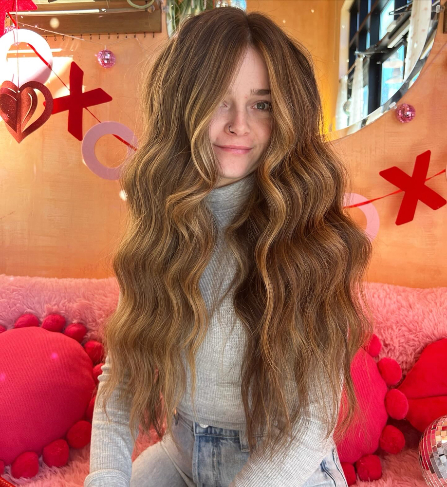 Full Balayage and Haircut