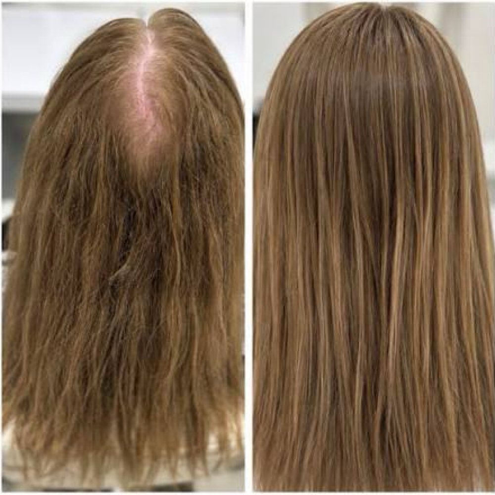 V-Light Hair Extension Install at The Hive Salon Spa in Galt, CA